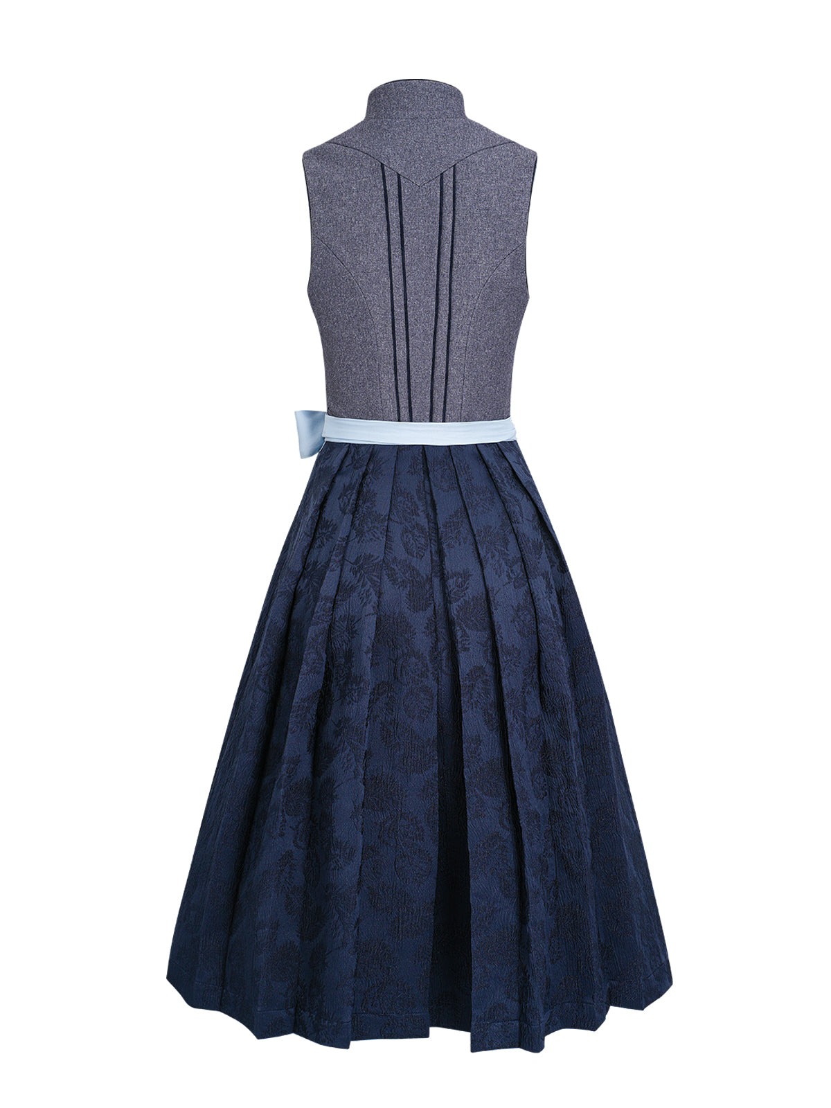 Šedá položená dirndl hedda